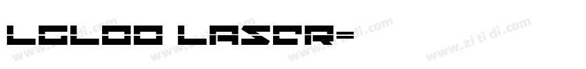 lgloo laser字体转换
